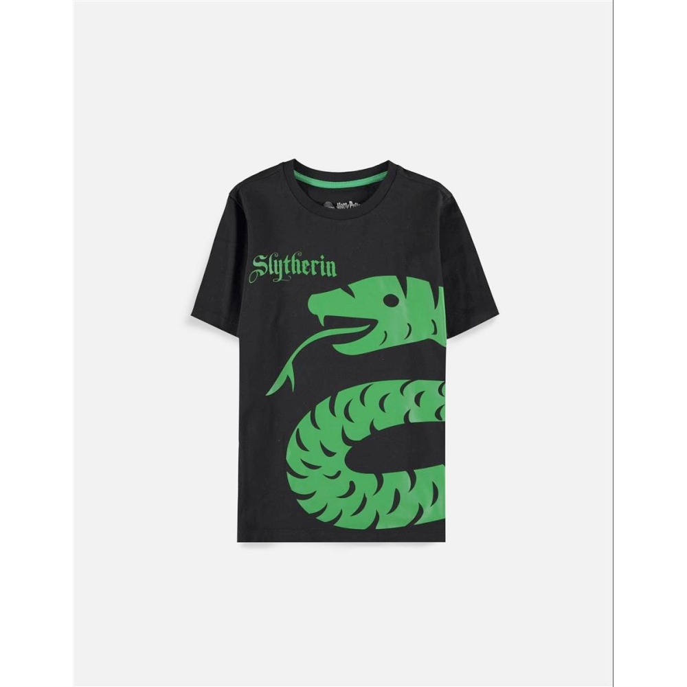 Harry Potter - Slytherin Tshirt Enfant - Noir
